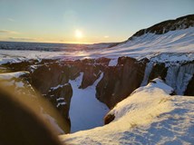 Toulky zimním Islandem