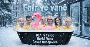 Fofr ve vaně - Improshow Fofru v županu