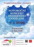 Novoroční koncert hudebního oddělení