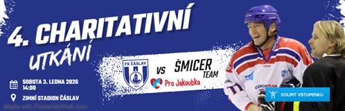  4. Charitativní hokejové utkání FK Čáslav - ŠMICER TEAM 