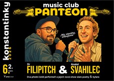 Anatol Svahilec & Dr.Filipitch aneb slam poetry vers kytara