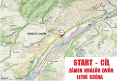 Policejní pochod údolím Českých králů