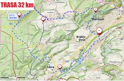 Policejní pochod údolím Českých králů