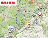 Policejní pochod údolím Českých králů