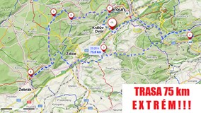 Policejní pochod údolím Českých králů