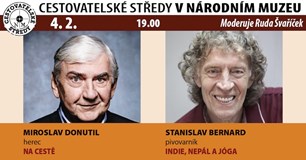 Cestovatelské středy v NM: Donutil, Bernard