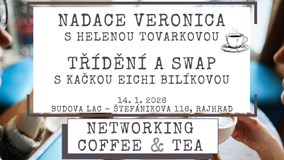 Networking Coffee & Tea-o třídění a darování s H.Továrkovou