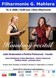 Houslový recitál - Julie Grabowská a Pavlína Pulicarová