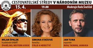 Cestovatelské středy v NM: Špalek, Stašová, Tuna