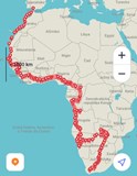 AFRIKOU NA KOLE - 23000 Km z SK na nejjižnější bod Afriky 