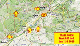 Policejní pochod údolím Českých králů