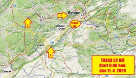 Policejní pochod údolím Českých králů