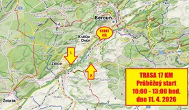 Policejní pochod údolím Českých králů