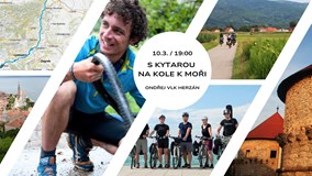 S kytarou na kole k moři