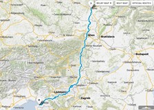 S kytarou na kole k moři