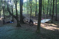 S kytarou na kole k moři