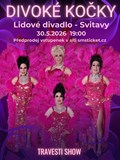Travesti show Divoké kočky ve Svitavách