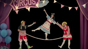 Alenka v říši divů - černé divadlo 