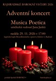 Adventní koncert Musica Poetica