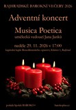 Adventní koncert Musica Poetica