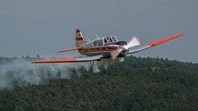 Letecký den 80. let letiště Rakovník