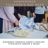 Konference FOLKLORE’S NOT DEAD