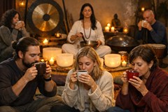 Muzikoterapie&meditace s čokoládovým zážitkem