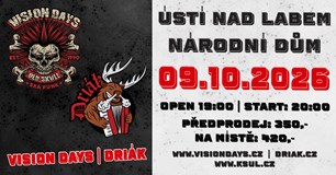 VISON DAYS + DRIÁK V ÚSTÍ NAD LABEM