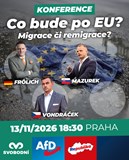 Konference: Co bude po EU? Migrace nebo remigrace?