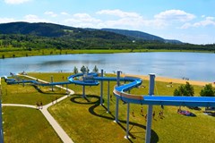 Silent disco na koupališti Michal