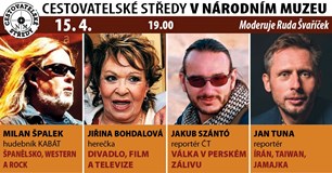 Cestovatelské středy v NM: Špalek, Stašová, Tuna