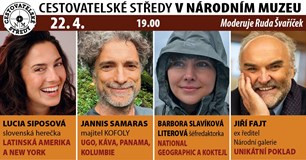 Cestovatelské středy v NM: Siposová, Samaras, Literová