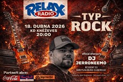 TYP ROCK - Kněževes 18.4.2026 (Affterparty DJ Jerroneemo)