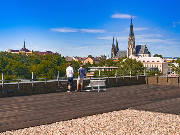 Terasa Přírodovědecké fakulty UP