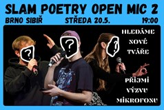 Slam Poetry OPEN MIC 2 Brno