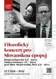 Filozofický koncert pro Slovanskou epopej