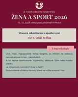 Žena a sport 2026