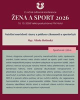 Žena a sport 2026