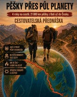 Vagabundi na cestách,Pěšky přes půl planety: z Bali do Česka