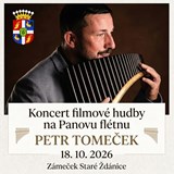 Petr Tomeček - Koncert filmové hudby na Panovu flétnu
