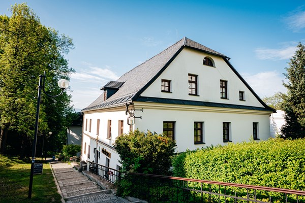Expozice Vincenz Priessnitz a lázně Gräfenberk