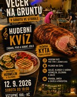 Večer na Zeleném gruntu - HUDEBNÍ KVÍZ