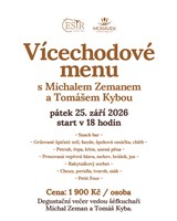 Degustační večer v ČESTRU s Michalem Zemanem