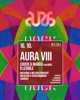 AURA VIII w/ Chuck & Manda, Illegible