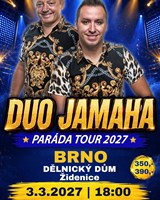 Koncert Duo Jamaha - Brno | Paráda Tour 2027
