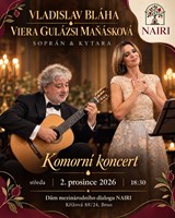 Soprán a kytara: Vladislav Bláha a Viera Gulázsi Maňásková