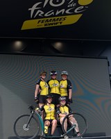 Ženská Tour de France na koloběžkách