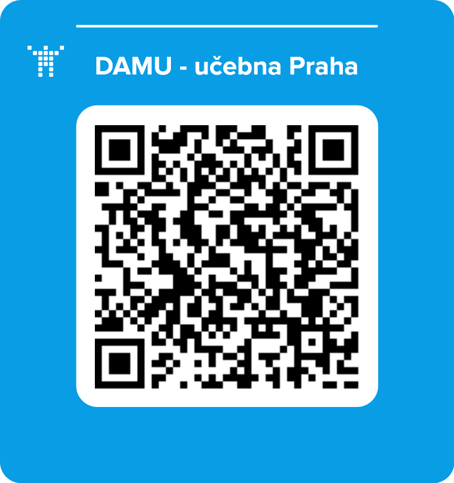 DAMU - učebna Praha