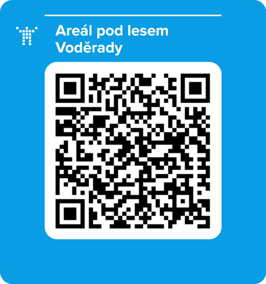 Areál pod lesem Voděrady