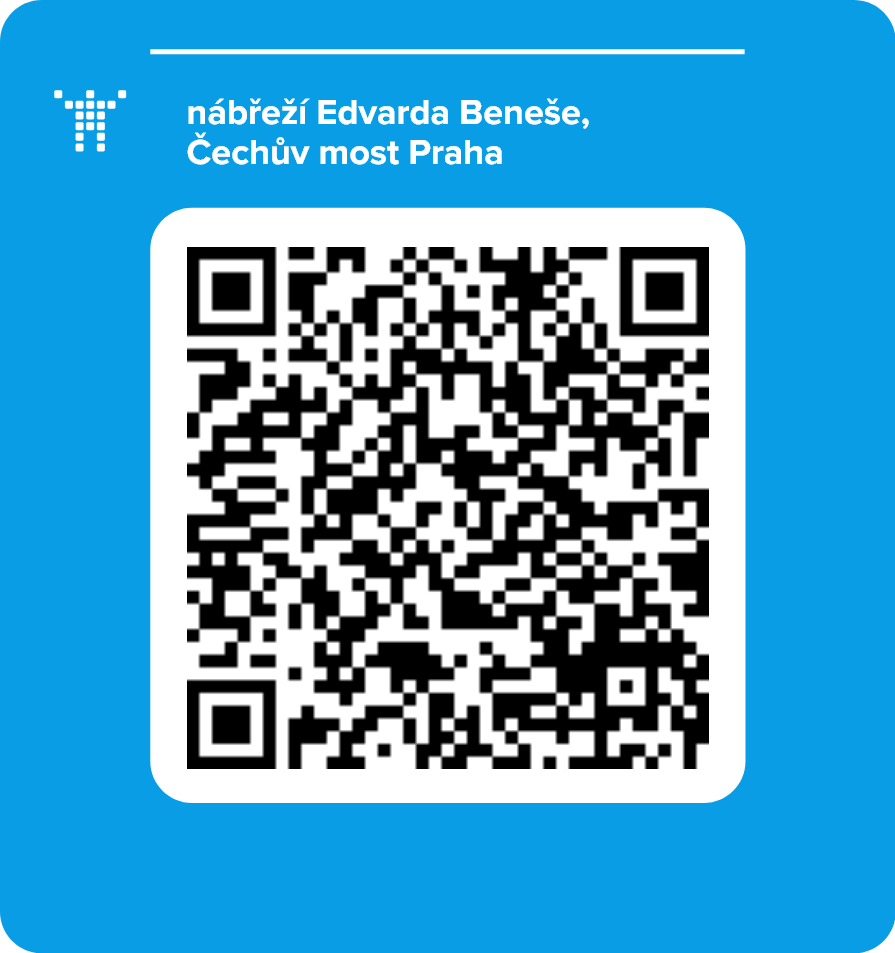 nábřeží Edvarda Beneše, Čechův most Praha